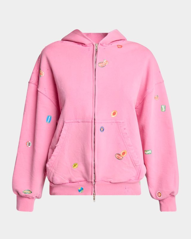 Regular Zip Up Hoodie
